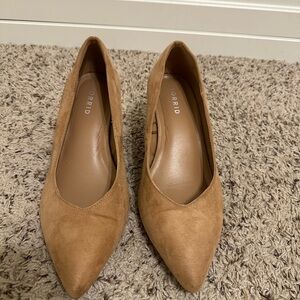 Torrid Tan Suede Heels